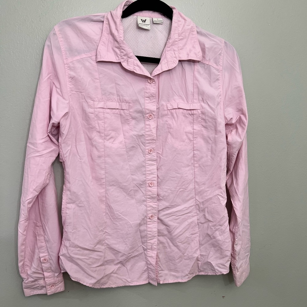 S White Sierra Long sleeve fishing shirt